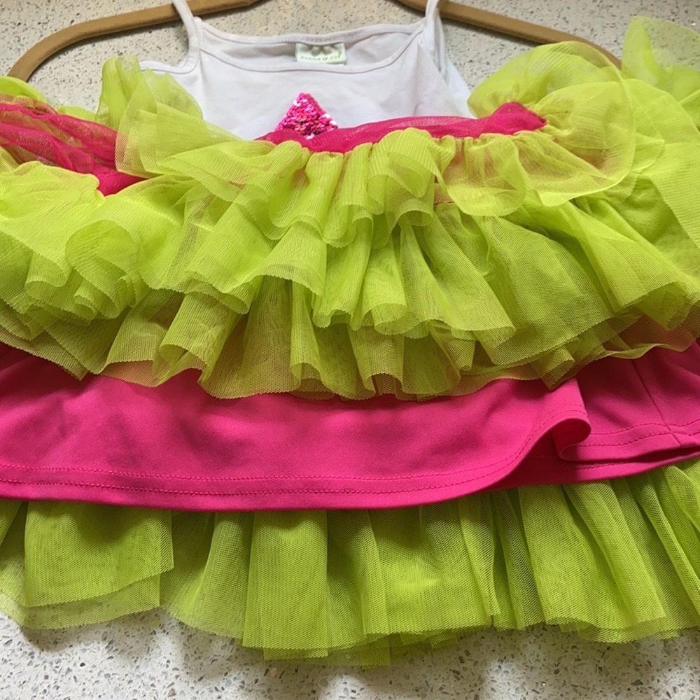 Maggie & Zoe Girls 3T Ruffle Dress - Picture 4 of 10